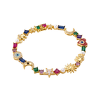 Copper Alloy Star Bracelet