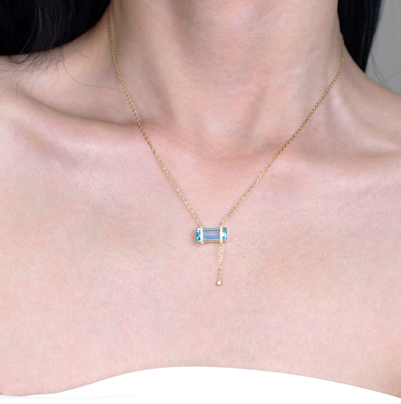 Aqua Aura Necklace