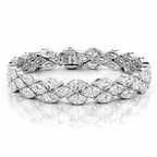 Interwoven Marquise Bracelet