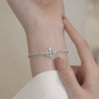 Clover Tennis Bracelet