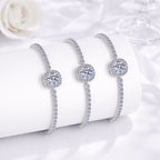 Halo Tennis Bracelet