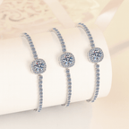 Halo Tennis Bracelet