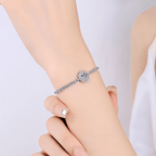 Halo Tennis Bracelet