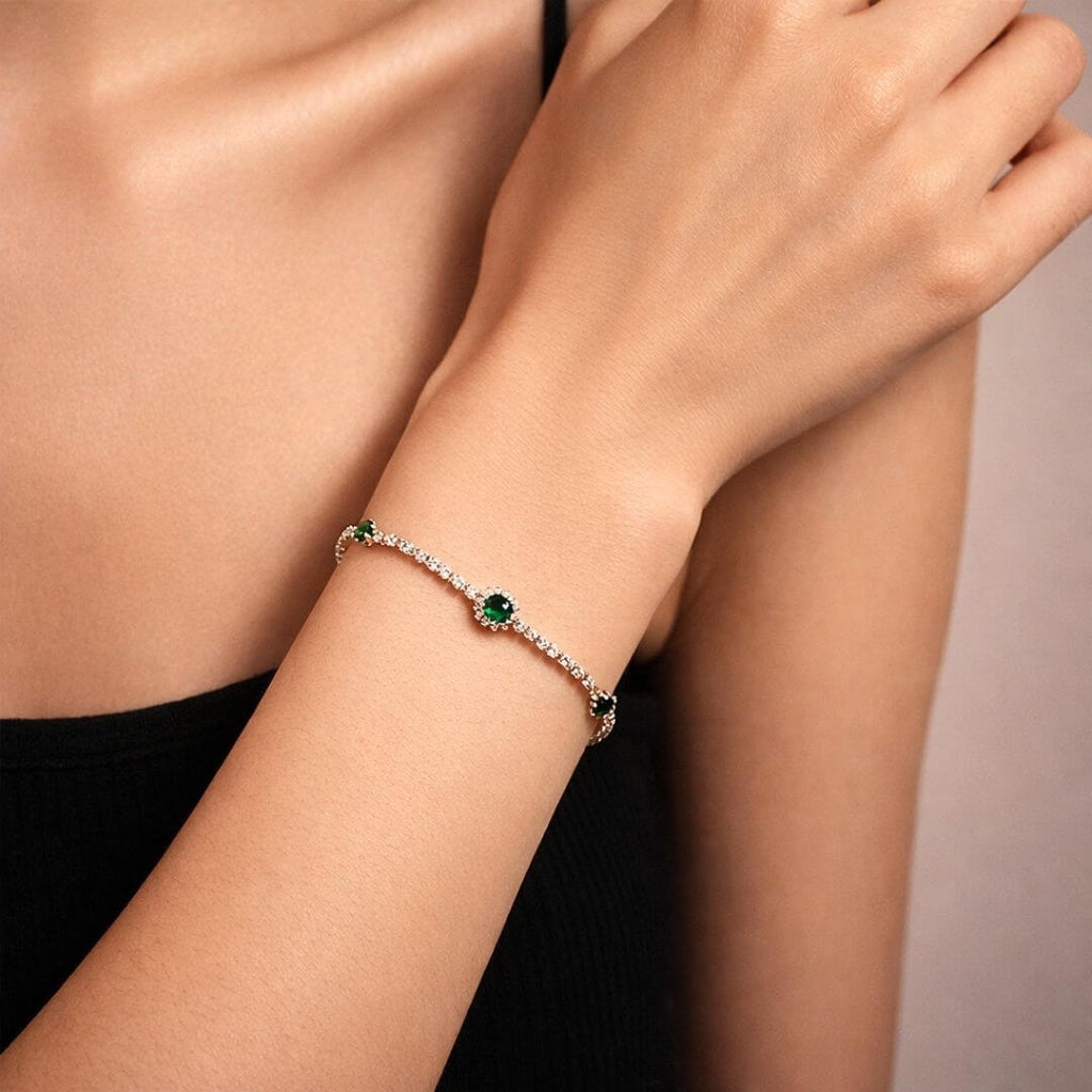 Serene Tennis Bracelet