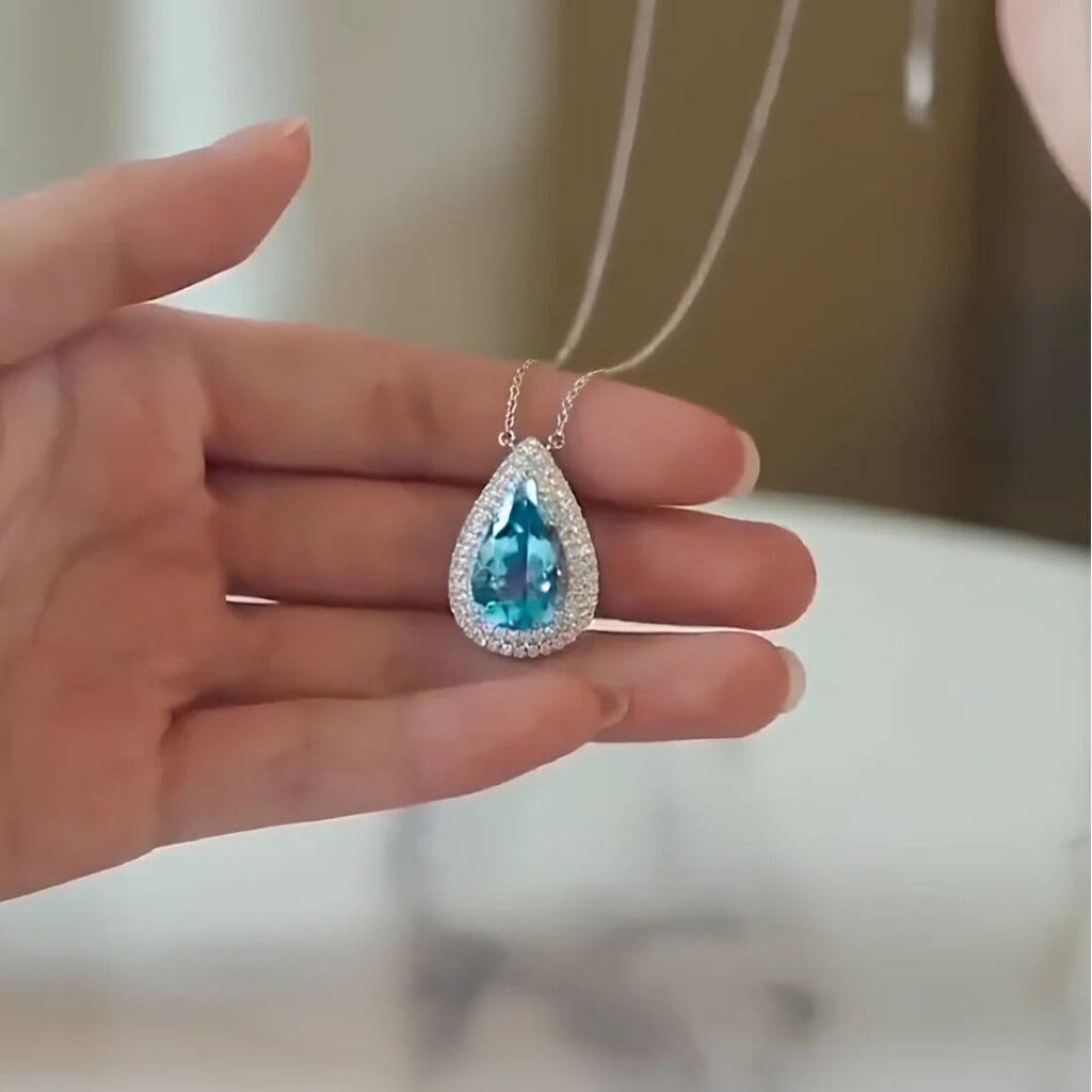 Pure Azure Necklace