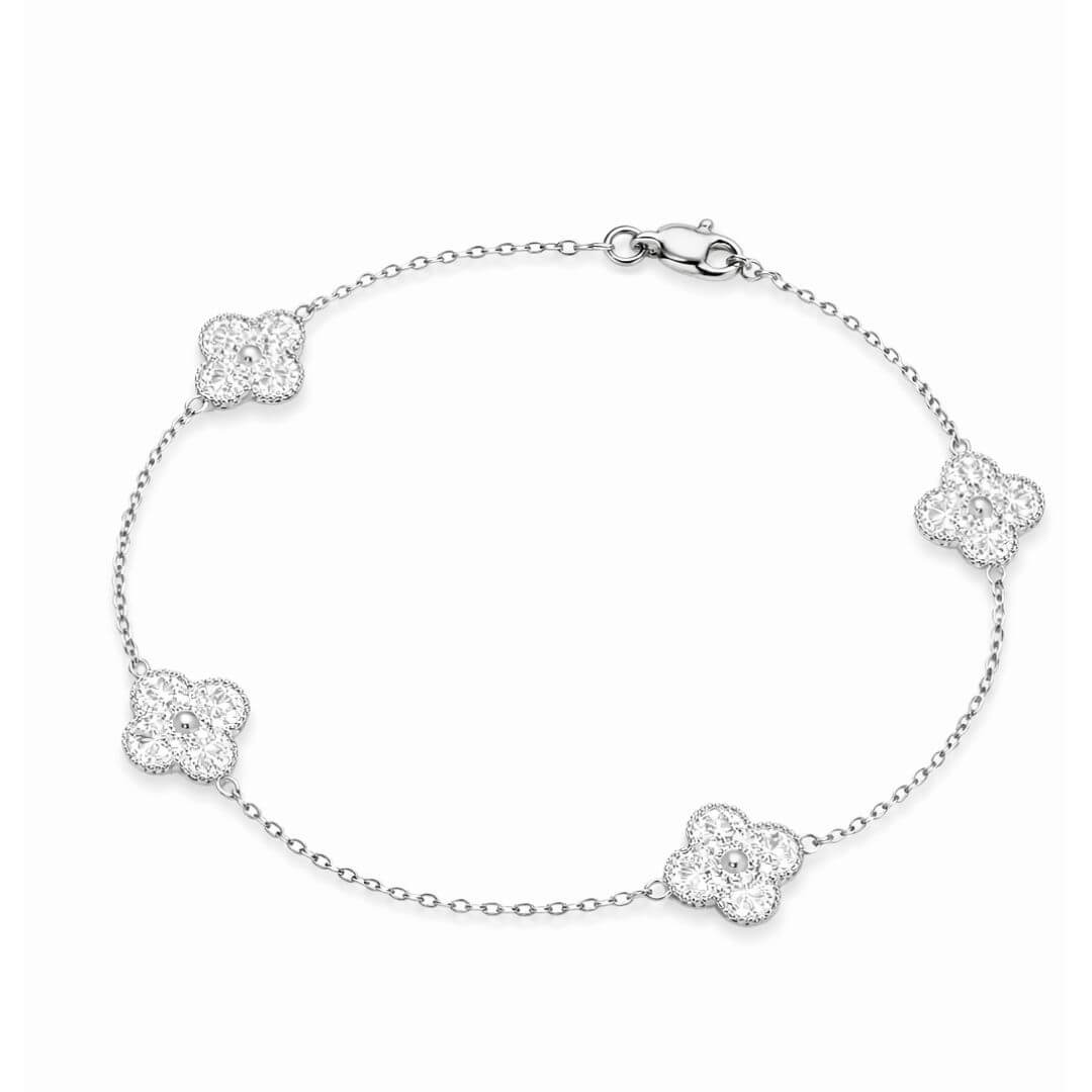 Clover Pavé Bracelet