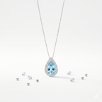 Pure Azure Necklace