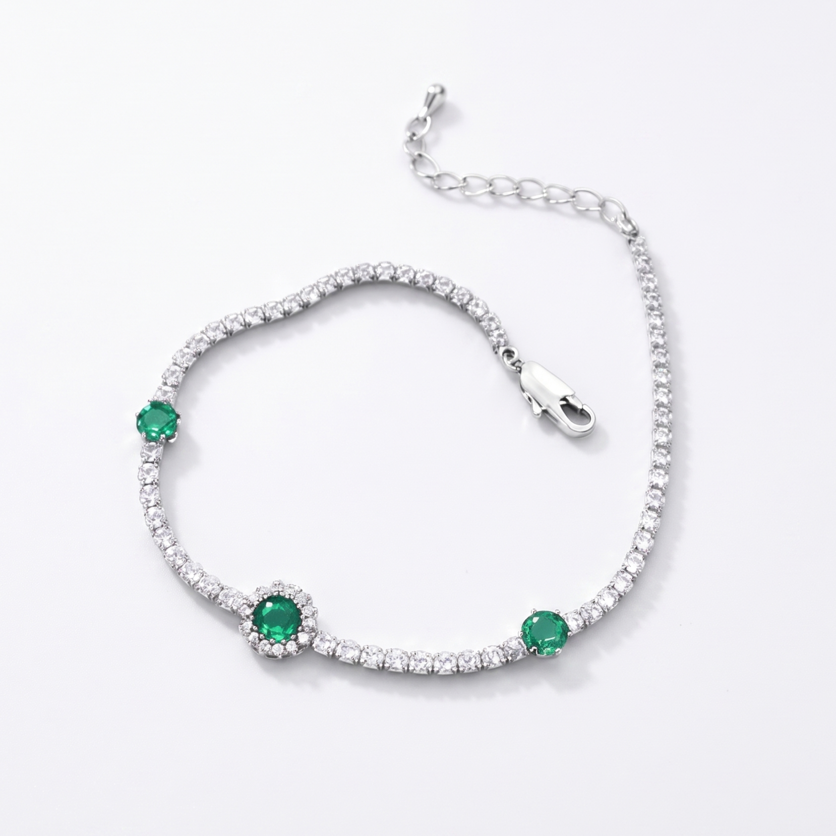 Serene Tennis Bracelet