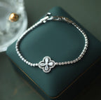 Clover Tennis Bracelet