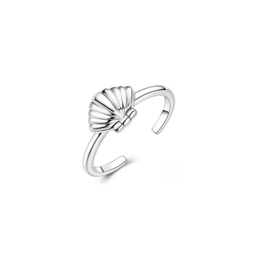 925 Sterling Silver Zircon Open Ring