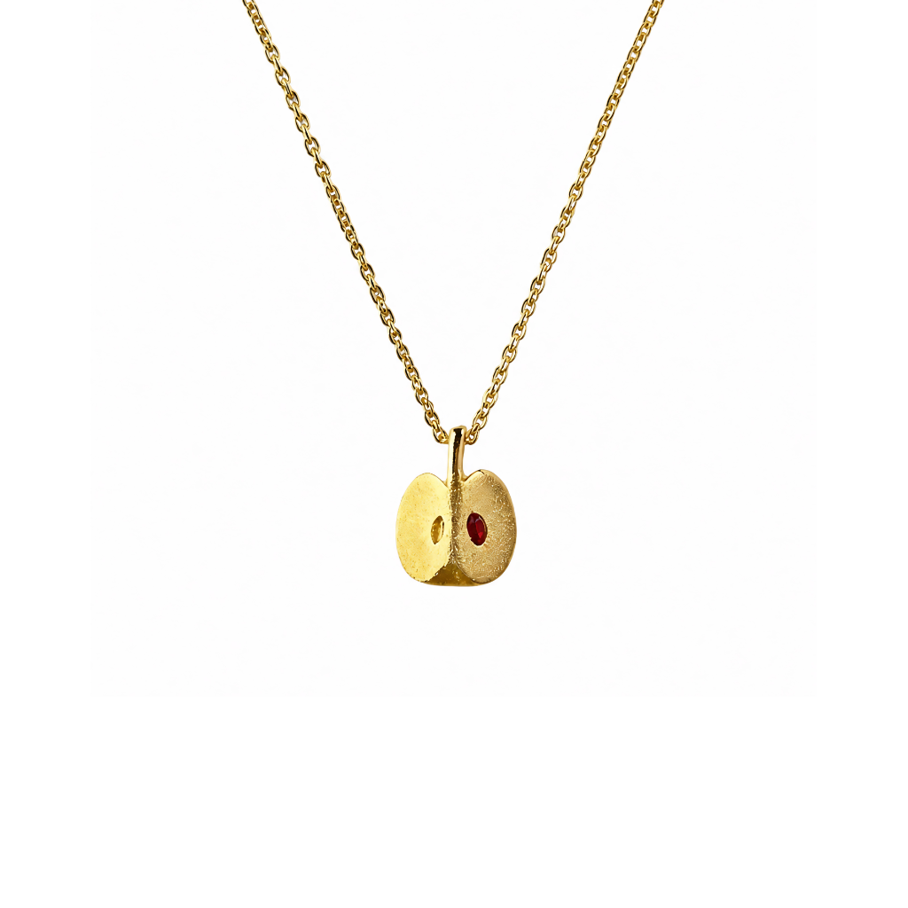 Apple-shaped Pendant Necklace
