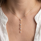 Celeste Drop Necklace