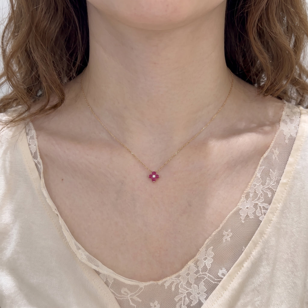 Cherry Bloom Necklace