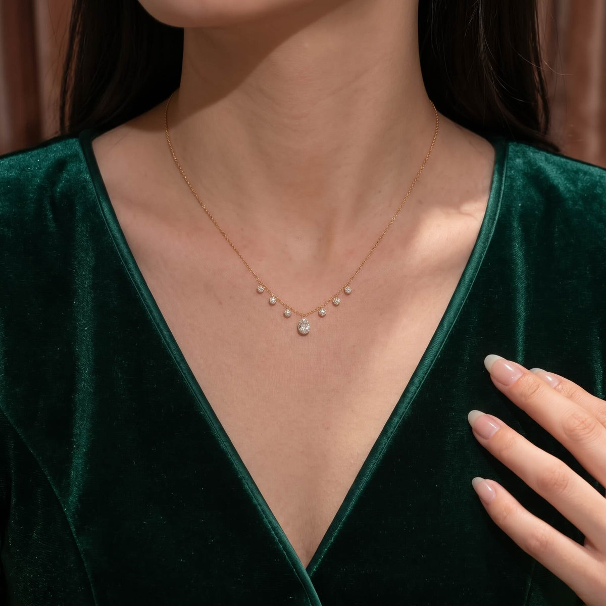 Serena Drop Necklace