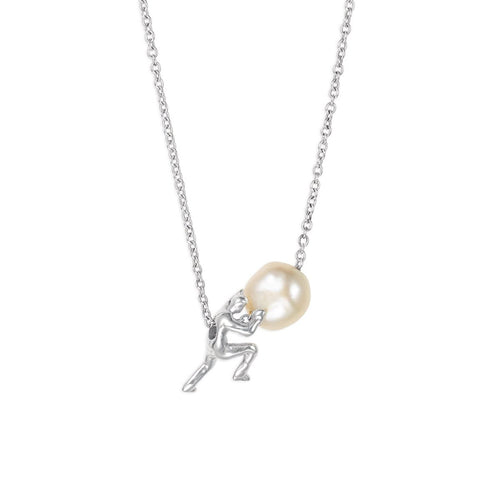 Atlas Pearl Necklace