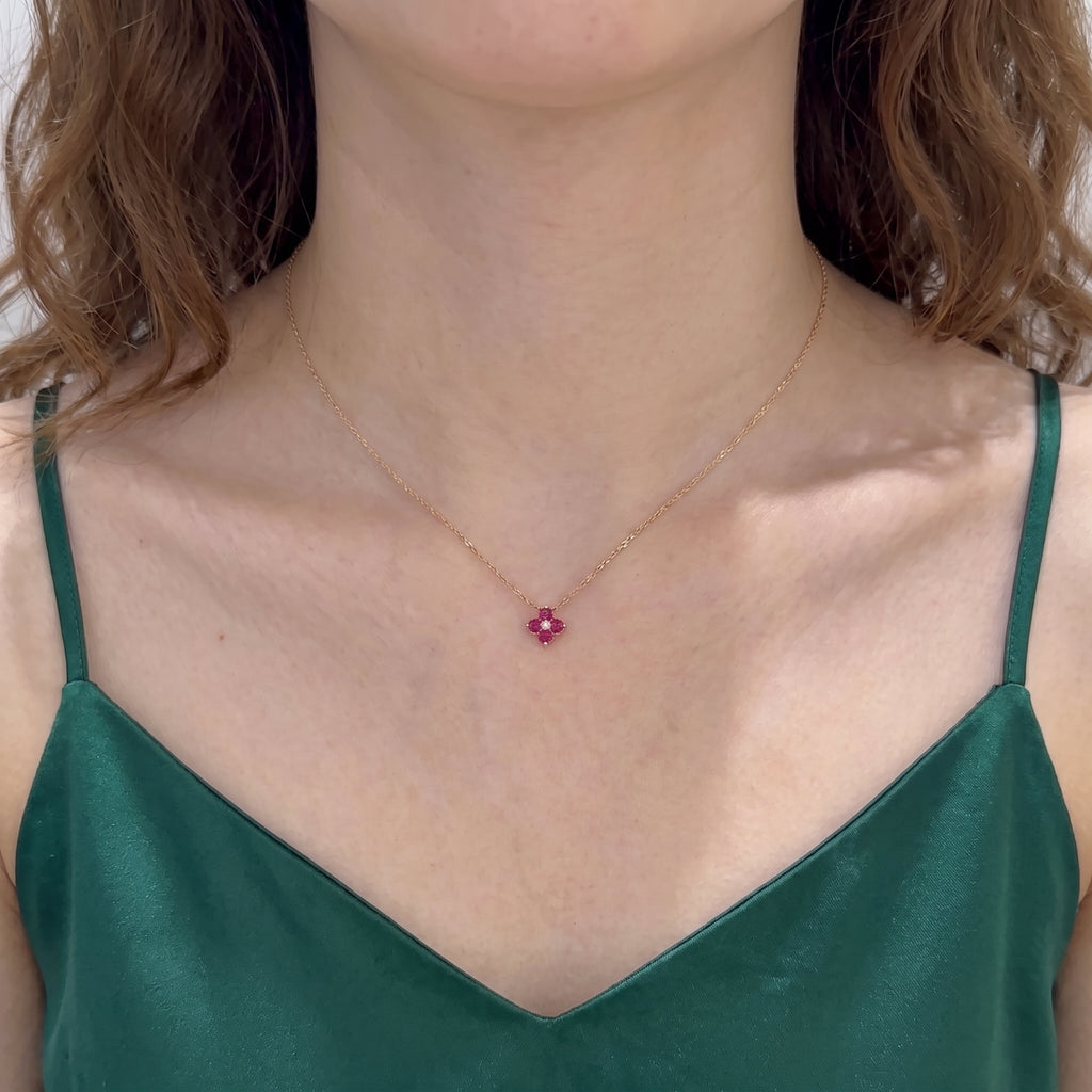 Cherry Bloom Necklace