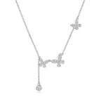 Butterfly Drop Necklace