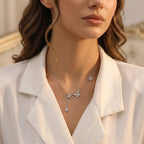 Butterfly Drop Necklace