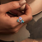 925 Sterling Silver Flower Ring