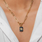 Heart Pendant Copper Necklace