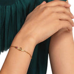 Mystic Animals Gold-Plated Snake Bracelet