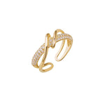 Minimalist Design Natural Ring Stone