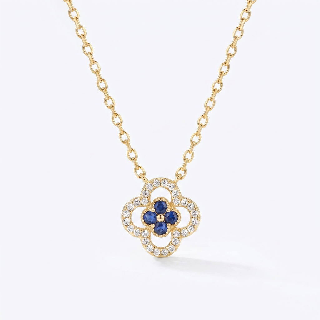 Pavé Clover Necklace